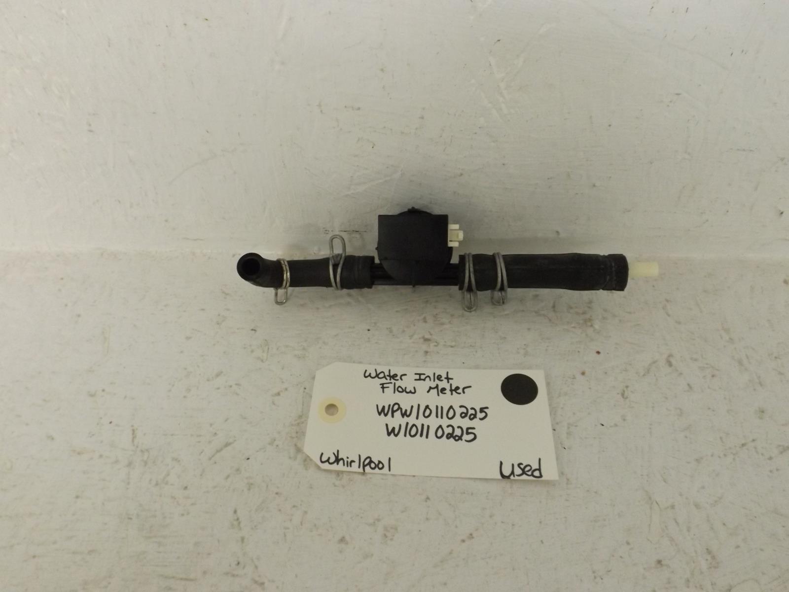 Whirlpool Washer WPW10110225 W10110225 Water Inlet Flow Meter Used Whirlpool Washer WPW10110225 W10110225 Water Inlet Flow Meter Used